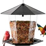 Jealoeur Bird Feeder Black Squirrel Proof Weather Resistant-0