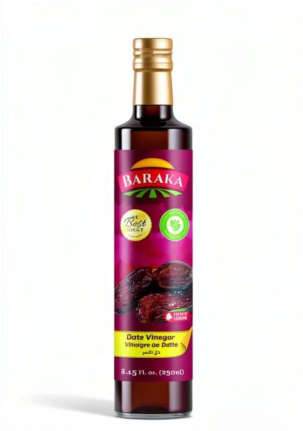 Baraka Date Vinegar Natural Lebanese Salad Dressing Marinade-0