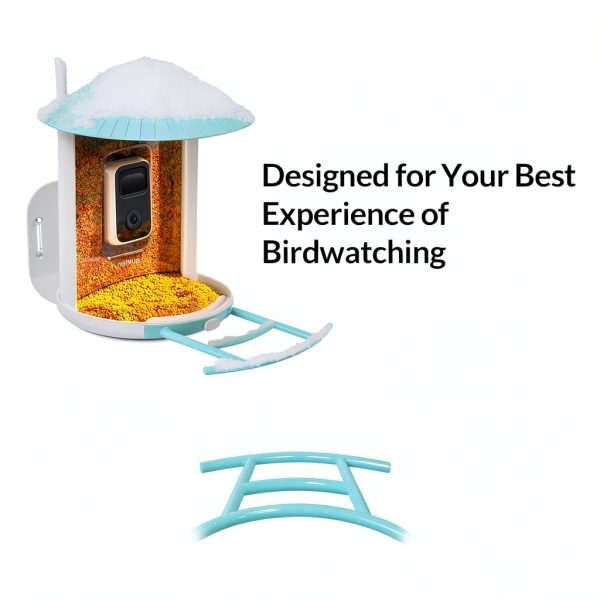 NETVUE Smart Bird Feeder Camera Solar Powered Birdwatching-9