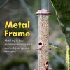 iBorn Copper Bird Feeder Finch Seed Rust Resistant Hanging-1