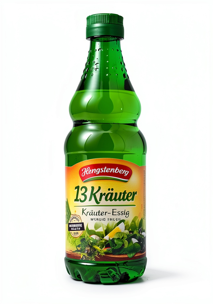 Bragg Apple Cider Vinegar bottle on a kitchen counter