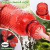 FEED GARDEN Glass Hummingbird Feeder Bee Resistant Leakproof-4