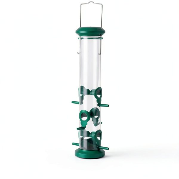 Kingsyard Bird Feeder Clear Tube 6 Ports Wildlife Garden-4