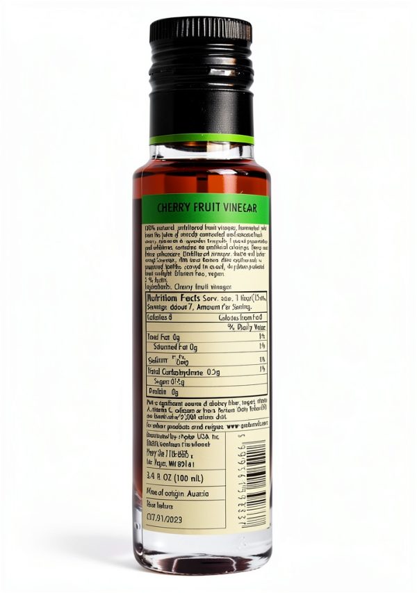 Pödör Cherry Vinegar Natural Fruit Vinegar for Cooking-1