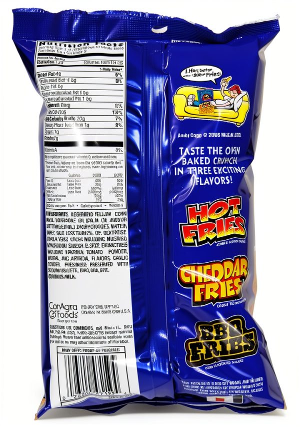 Andy Capp Hot Fries Spicy Snack Pack Grocery Food-1