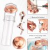 iBorn Finch Bird Feeder Brushed Copper Heavy Duty Hanging-7