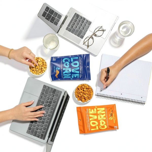 LOVE CORN Crunchy Snack Gluten Free Vegan Low Calorie-4