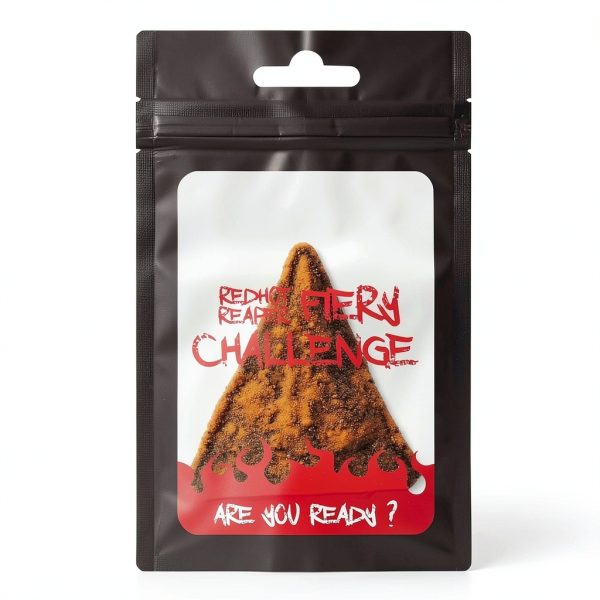 Red Hot Reaper Spicy Chips Carolina Reaper Glove Included-5
