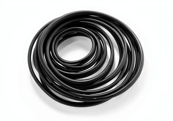 Bwexxt Cassette Rubber Belt Durable Black 1.5mm-1