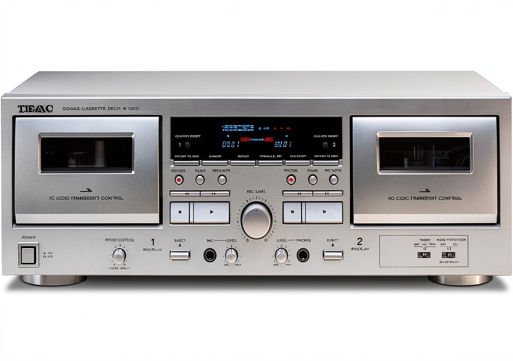 TEAC W-1200(S) Tape Deck compact design