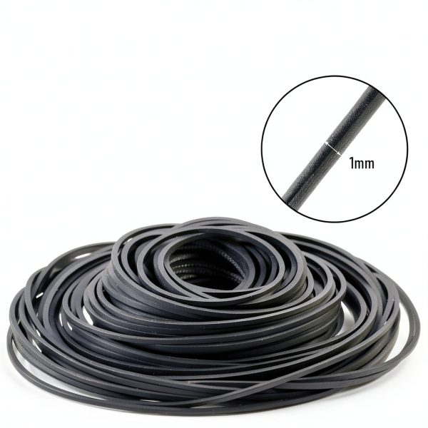 Cassette Recorder Rubber Belt Psyqtsuary 100 Pack Universal Size-1
