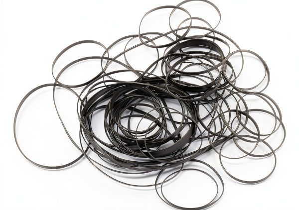 Cassette Tape Belt YOGOTEU 3mm Flat Belt Replacement 100pcs Lengths-6