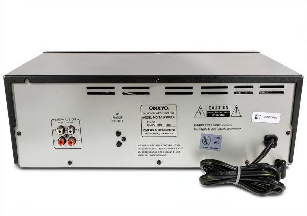 ONKYO Dual Cassette Deck with Auto Reverse and Recordable-7