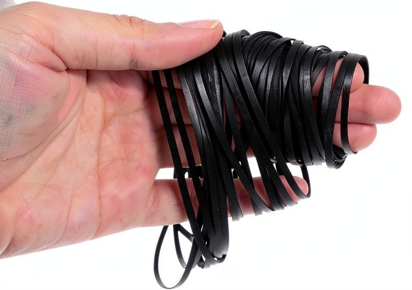 Cassette Tape Belt YOGOTEU 3mm Flat Belt Replacement 100pcs Lengths-0