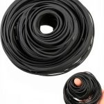 Qianyu Cassette Recorder Rubber Belts 200pcs 40-135mm 1mm Wide Durable-0