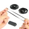 Recorder Rubber Belt Penitue E54416 Black 100-Pack Dual Widths-3