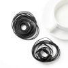 Recorder Rubber Belt Penitue E54416 Black 100-Pack Dual Widths-2