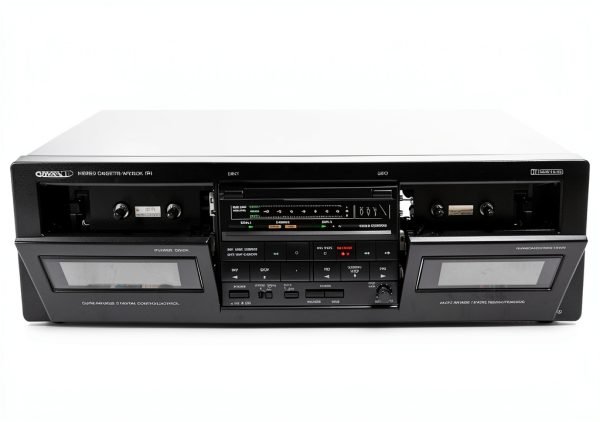 ONKYO Dual Cassette Deck with Auto Reverse and Recordable-1