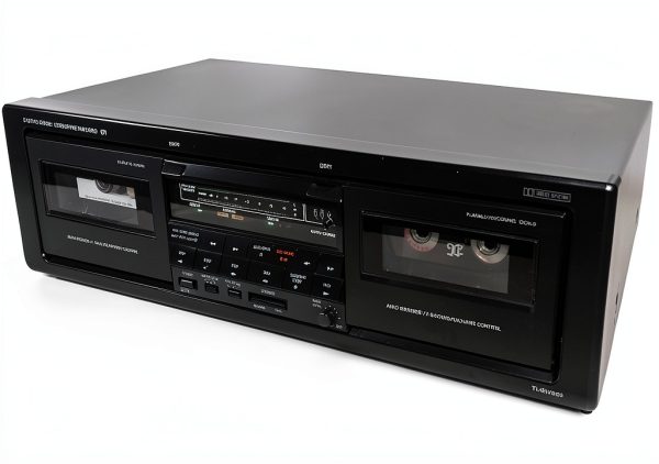 ONKYO Dual Cassette Deck with Auto Reverse and Recordable-6