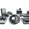 Rubber Belt Kit 1.5mm Black Belts for Cassette Decks PurYupearl-4