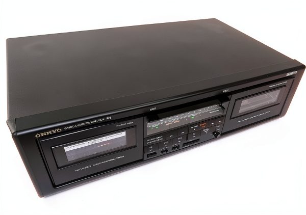 ONKYO Dual Cassette Deck with Auto Reverse and Recordable-5