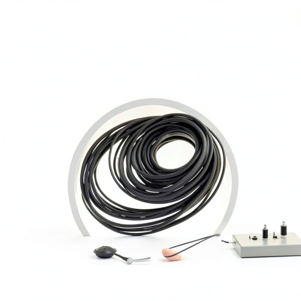 AudioPro Square Belt Set 30pcs Black Rubber for Cassette & CD Players-1
