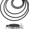 Yoetaun 1.5x1.5mm Round Tape Belt 20pcs Rubber for Cassette Decks-3