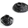 QfwdfcTrenz Tape Recorder Belt 100 Pack 4mm Flat & 1mm Square Rubber-1