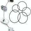 Rubber Belt Kit 1.5mm Black Belts for Cassette Decks PurYupearl-3