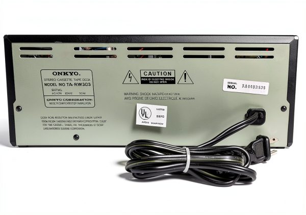 ONKYO Dual Cassette Deck with Auto Reverse and Recordable-8