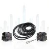 AudioPro Square Belt Set 30pcs Black Rubber for Cassette & CD Players-5