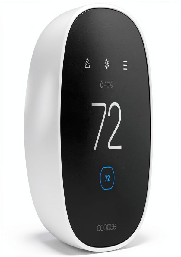 ecobee Smart Thermostat Essential Wi-Fi Energy Star Programmable White-11