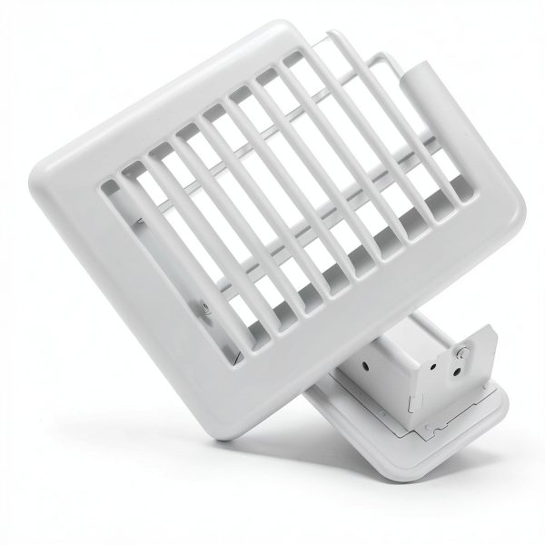 4" x 10" Floor Register Steel Walkable Vent Howeall White 4x10-1