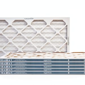 Amazon Basics Merv 5 AC Furnace Air Filter 16x25x1 6-Pack-0