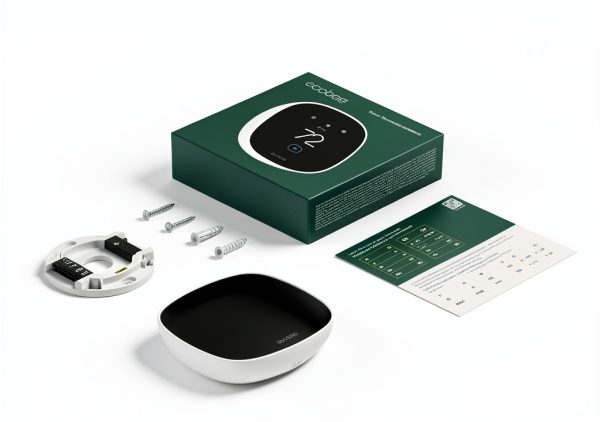 ecobee Smart Thermostat Essential Wi-Fi Energy Star Programmable White-3