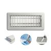 4" x 10" Floor Register Steel Walkable Vent Howeall White 4x10-2