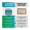Air Filter Filterbuy 20x25x4 MERV 13 HVAC Furnace Blue 2 Pack-5