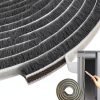Weather Stripping Seal Zhilokdor 16.5ft Grey for Sliding Windows-0