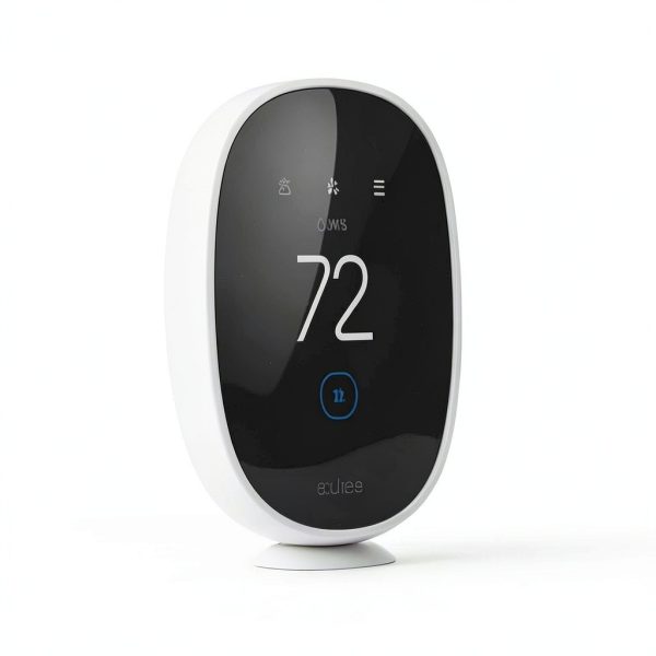ecobee Smart Thermostat Essential Wi-Fi Energy Star Programmable White-1