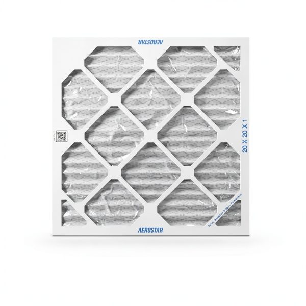 Aerostar 20x20x1 MERV 8 Air Filter 6 Pack – USA Made, High Efficiency-1