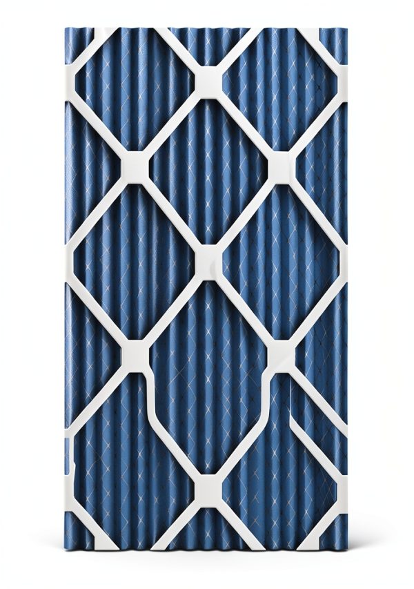 Filterbuy 16x25x1 Air Filter MERV13 6-Pack Blue Pleated HVAC-8