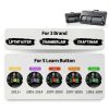 Garage Door Opener Remote 2-Pack Universal CreaCity 893Max Black-2
