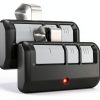 Garage Door Opener Remote 2-Pack Universal CreaCity 893Max Black-0