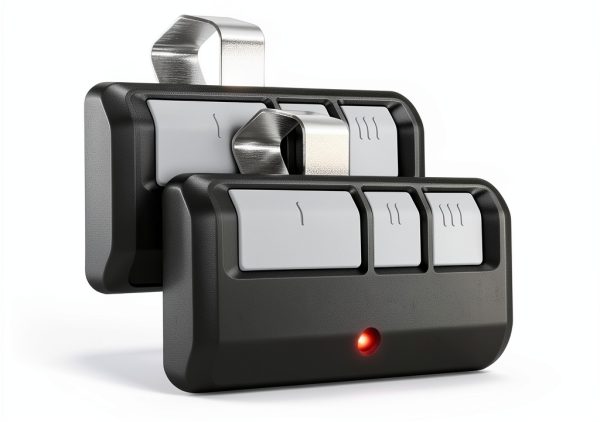 Garage Door Opener Remote 2-Pack Universal CreaCity 893Max Black-0