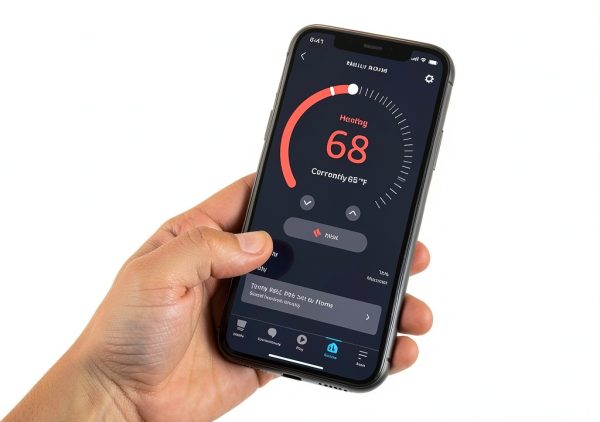 Amazon Smart Thermostat Wi‑Fi Energy Saver with Alexa-4