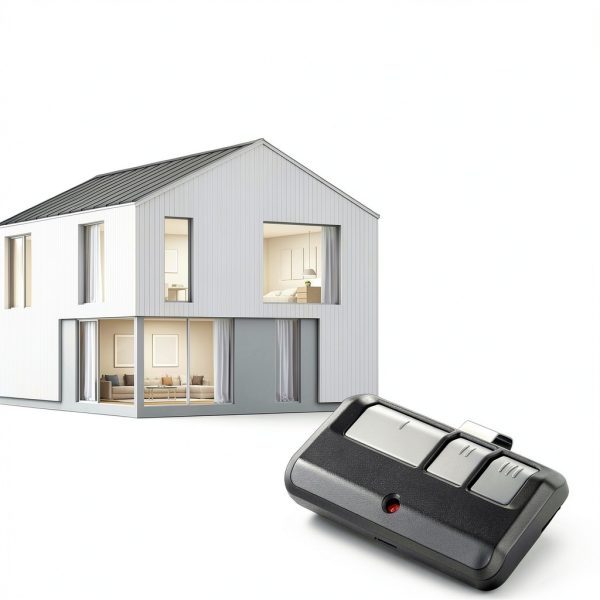 Garage Door Opener Remote 2-Pack Universal CreaCity 893Max Black-3