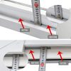 TAROSE Weather Stripping, Silicone Door Seal Strip Door, Window, Transparent 16 Feet Long (Width 25mm)-7
